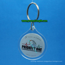 Round Acrylic Keychain